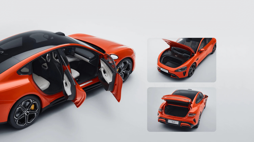 小米 Xiaomi SU7 / SU7 Ultra 1:18 合金模型車在台上市!細節神還原真車 - 電腦王阿達 小米