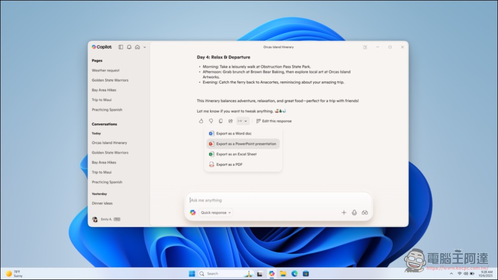 Copilot 全面進化:微軟讓每台 Windows 11 電腦 都成為 AI PC - 電腦王阿達 Copilot 全面進化:微軟讓每台 Windows 11 電腦 都成為 AI PC - 電腦王阿達
