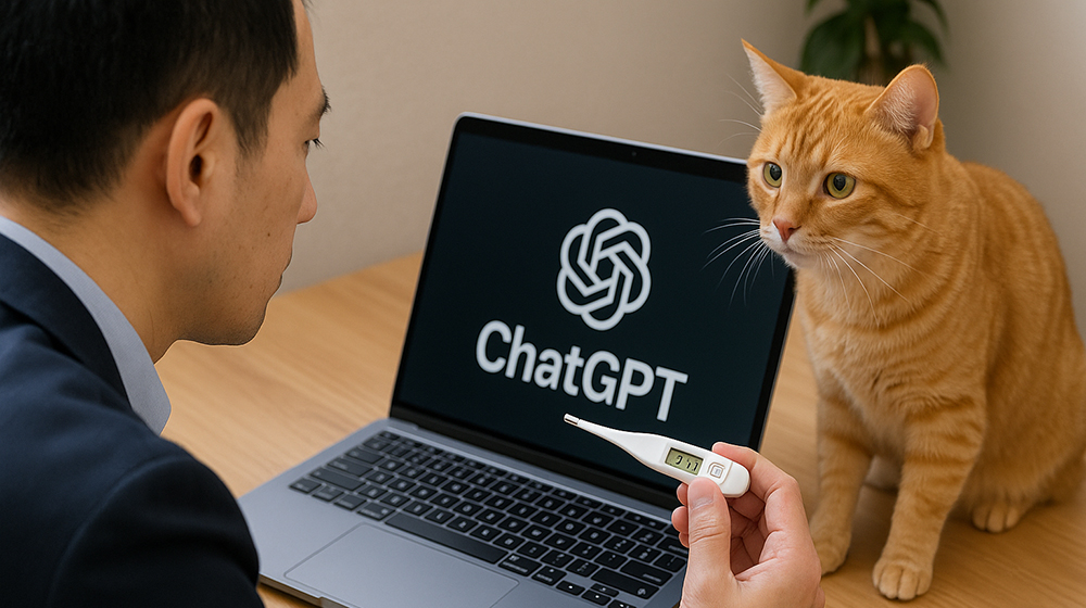 不想上班?日本網友用 ChatGPT 偽造發燒照引熱議,也有網友提供「貓星人」能幫忙 - 電腦王阿達 ChatGPT