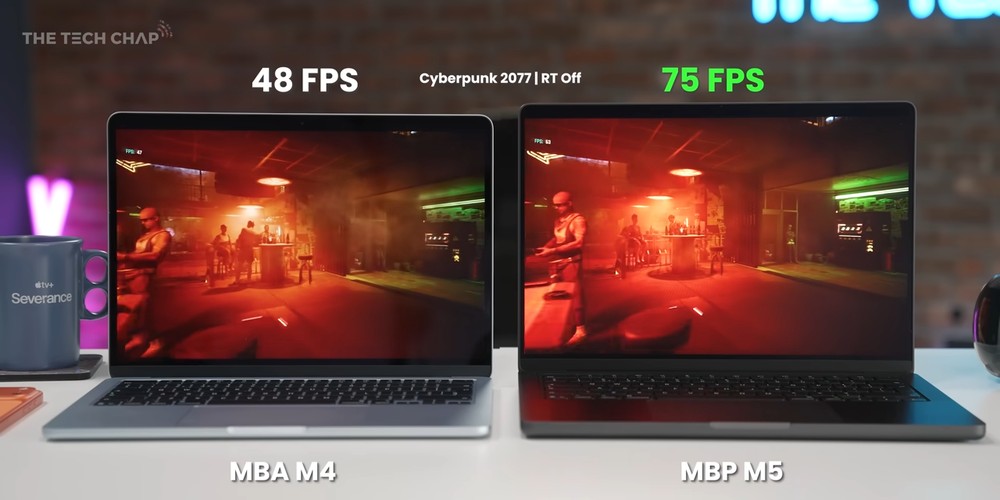 實測顯示 M5 MacBook Pro 的 GPU 光追效能比 M4 快超過 200%,AI 運算也大幅提升 - 電腦王阿達 實測顯示 M5 MacBook Pro 的 GPU 光追效能比 M4 快超過 200%,AI 運算也大幅提升 - 電腦王阿達