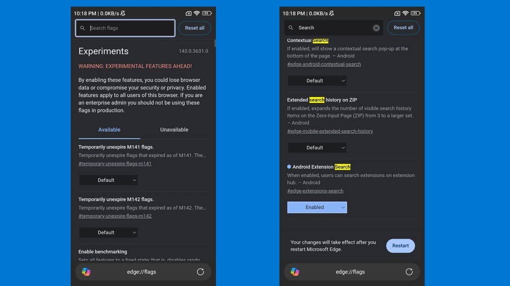 微軟準備讓 Android 版 Edge 支援安裝所有桌面版擴充功能 - 電腦王阿達 微軟準備讓 Android 版 Edge 支援安裝所有桌面版擴充功能 - 電腦王阿達