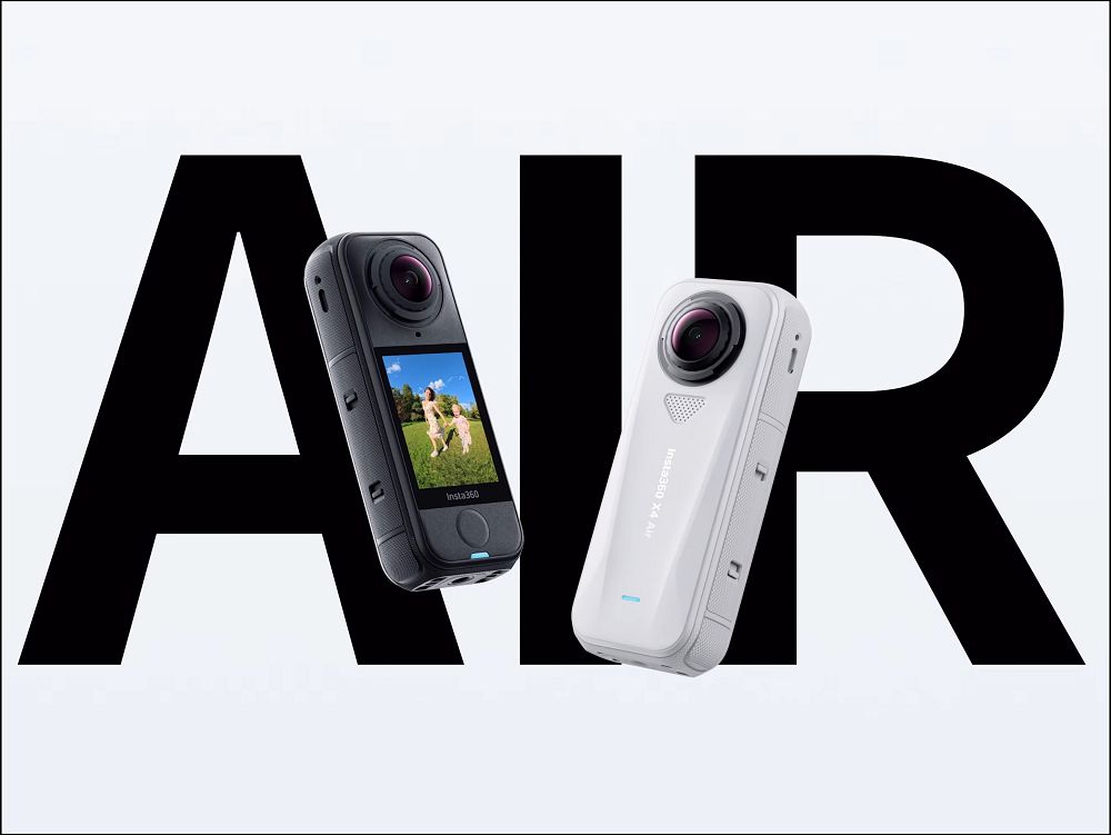 Insta360 推出史上最輕 8K 全景相機 Insta360 X4 Air,重量僅165公克 - 電腦王阿達 Insta360 推出史上最輕 8K 全景相機 Insta360 X4 Air,重量僅165公克 - 電腦王阿達