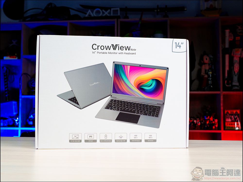 CrowView Note 開箱動手玩:一秒讓你的手機、掌機變成筆電!還可以接 Mac、SWITCH - 電腦王阿達 CrowView Note 開箱動手玩:一秒讓你的手機、掌機變成筆電!還可以接 Mac、SWITCH - 電腦王阿達