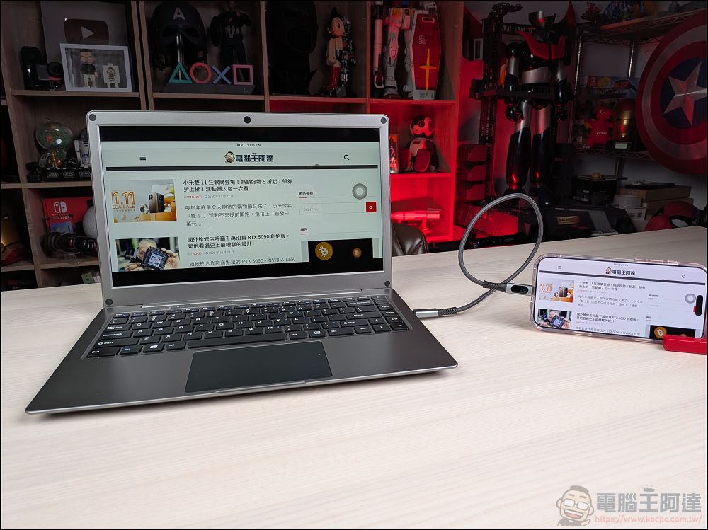 CrowView Note 開箱動手玩:一秒讓你的手機、掌機變成筆電!還可以接 Mac、SWITCH - 電腦王阿達 CrowView Note 開箱動手玩:一秒讓你的手機、掌機變成筆電!還可以接 Mac、SWITCH - 電腦王阿達