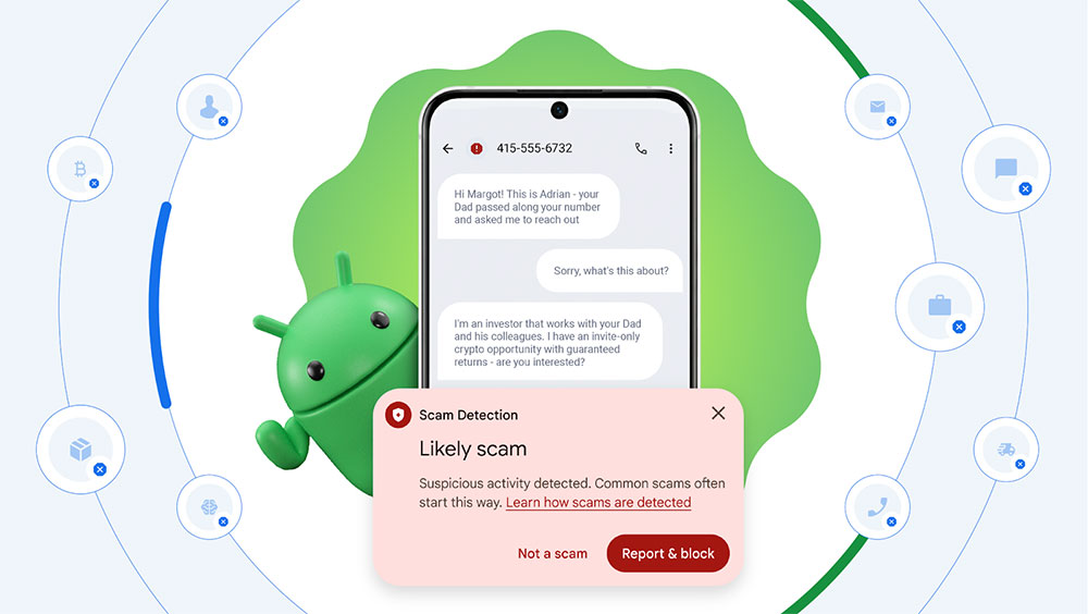 Google 研究發現,Android 阻擋的垃圾郵件和詐騙訊息比 iOS 多 58% - 電腦王阿達 Google 研究發現,Android 阻擋的垃圾郵件和詐騙訊息比 iOS 多 58% - 電腦王阿達