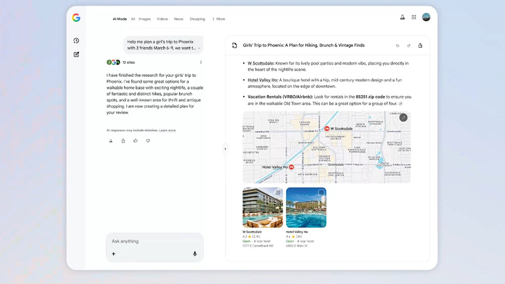 Google 搜尋在 AI 模式中新增了旅遊相關新功能 - 電腦王阿達 Google 搜尋在 AI 模式中新增了旅遊相關新功能 - 電腦王阿達