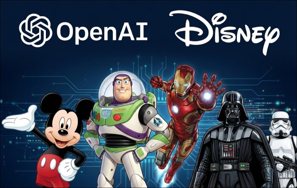 迪士尼斥資 10 億美元入股 OpenAI,將開放 Sora 使用迪士尼 IP 生成 AI 影片 - 電腦王阿達 迪士尼斥資 10 億美元入股 OpenAI,將開放 Sora 使用迪士尼 IP 生成 AI 影片 - 電腦王阿達