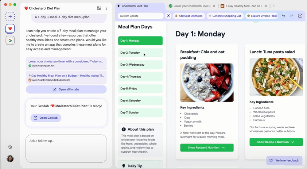 Google 最新 AI 工具「GenTabs」讓雜亂分頁變成互動應用 - 電腦王阿達 Google 最新 AI 工具「GenTabs」讓雜亂分頁變成互動應用 - 電腦王阿達
