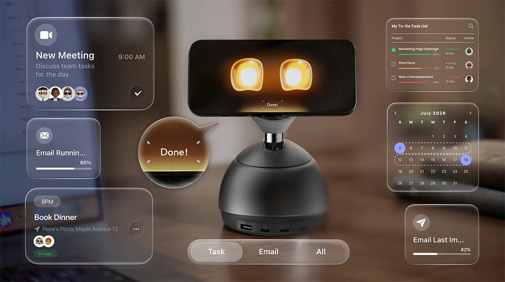 把 iPhone 變成桌面 AI 助理?這款會轉頭的 MagSafe 充電座 Loona DeskMate 有點不一樣 - 電腦王阿達 把 iPhone 變成桌面 AI 助理?這款會轉頭的 MagSafe 充電座 Loona DeskMate 有點不一樣 - 電腦王阿達