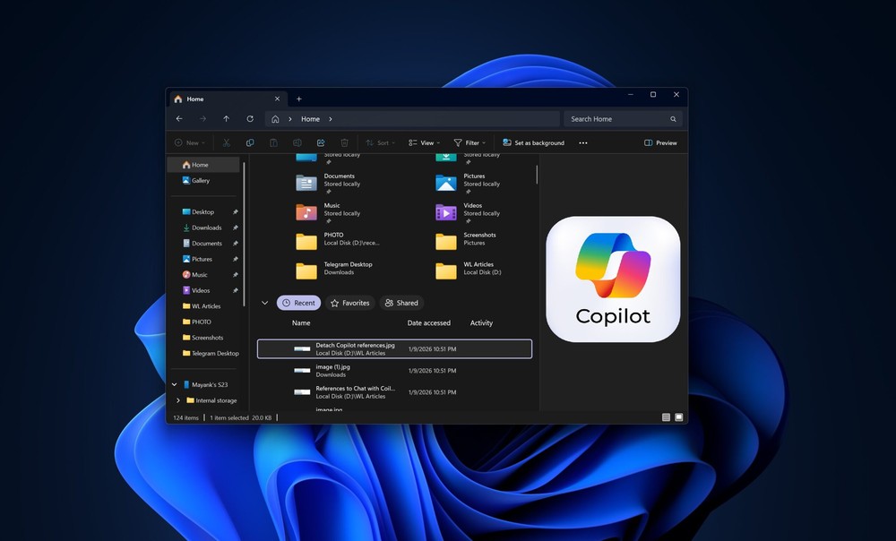 未來 Windows 11 將能在檔案總管裡直接跟「Copilot 對話」,無需另外開啟 App - 電腦王阿達 未來 Windows 11 將能在檔案總管裡直接跟「Copilot 對話」,無需另外開啟 App - 電腦王阿達