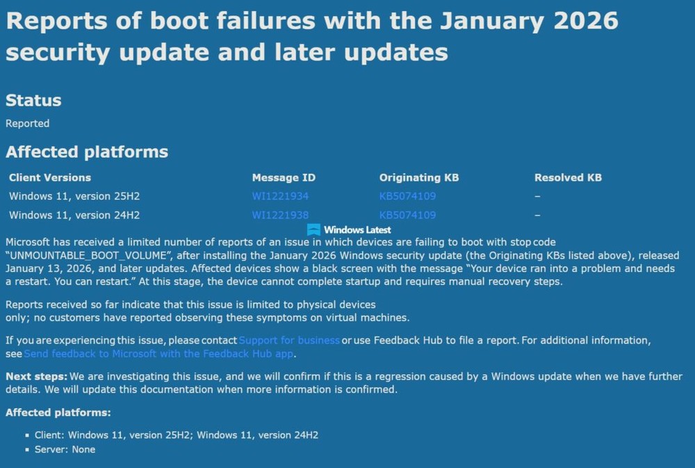 小心!安裝 Windows 11 最新更新後就無法正常開機,微軟已確認有部分案例發生 - 電腦王阿達 小心!安裝 Windows 11 最新更新後就無法正常開機,微軟已確認有部分案例發生 - 電腦王阿達