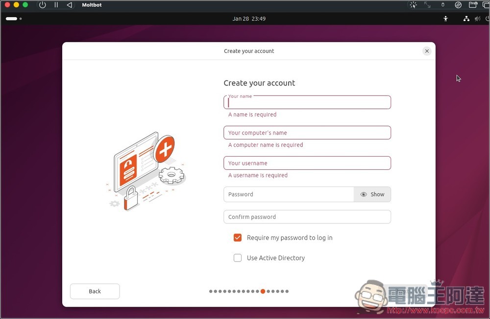 教你如何在虛擬機上安裝 OpenClaw(Clawdbot)個人 AI 助手,Windows、Mac 都能裝 - 電腦王阿達 教你如何在虛擬機上安裝 OpenClaw(Clawdbot)個人 AI 助手,Windows、Mac 都能裝 - 電腦王阿達