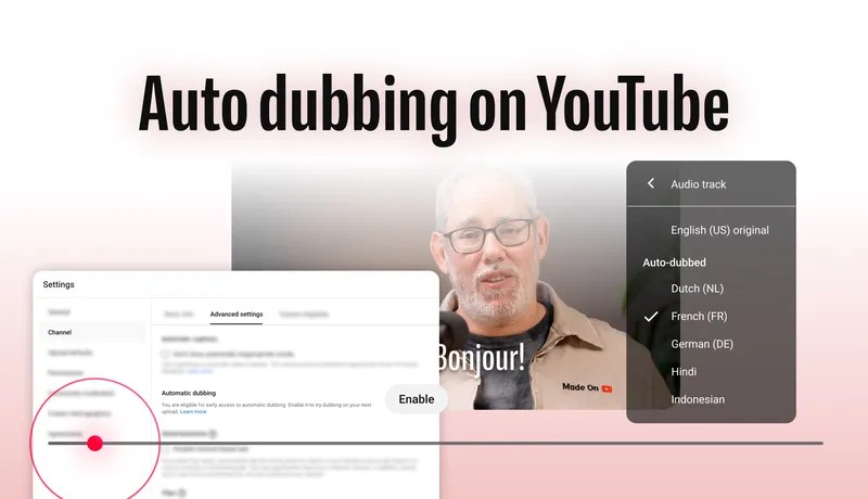YouTube 的 AI 自動配音功能所有人都能使用了!教你怎麼切換 - 電腦王阿達 YouTube 的 AI 自動配音功能所有人都能使用了!教你怎麼切換 - 電腦王阿達