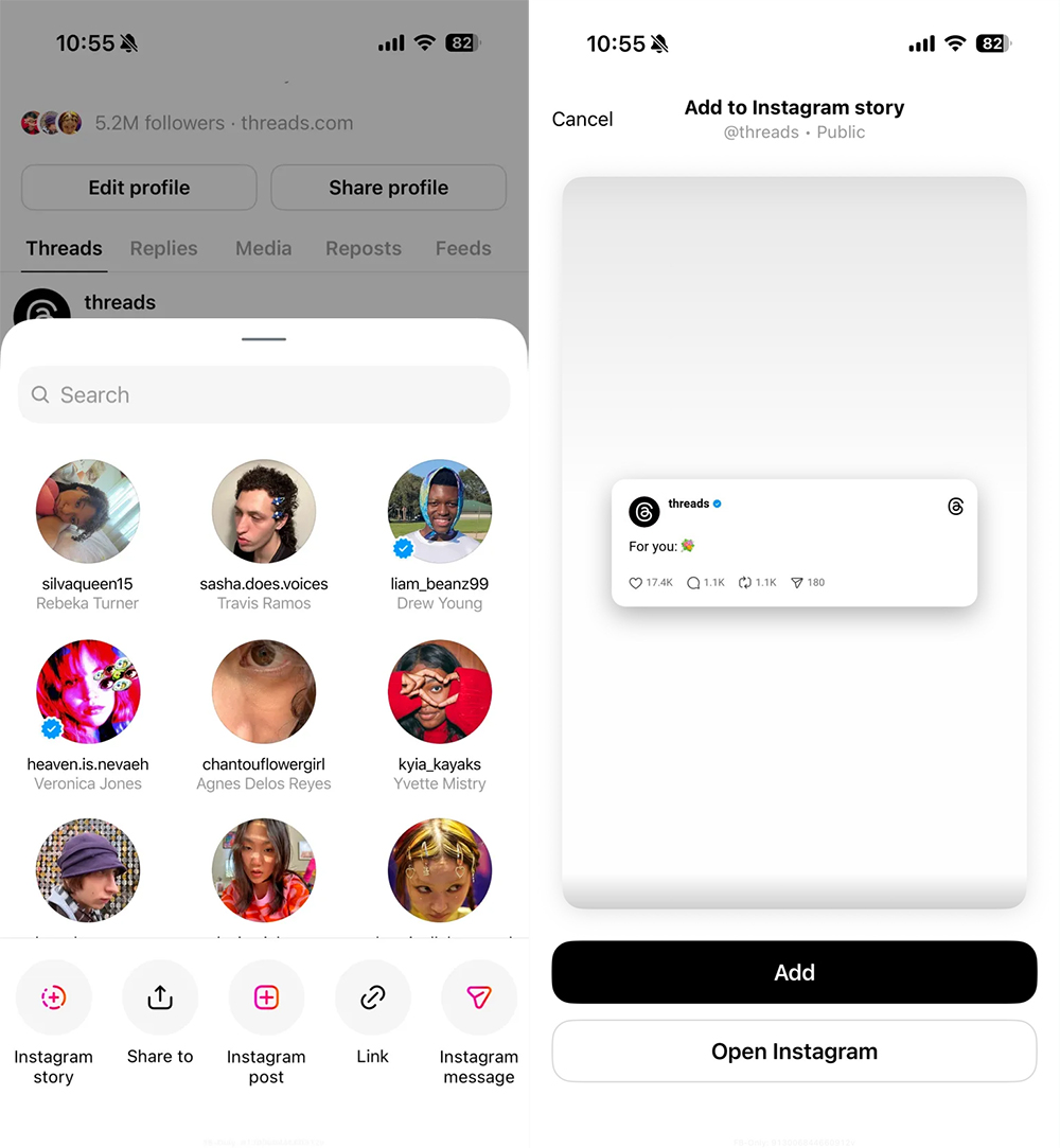 現在不離開應用就能直接將 Threads 貼文分享到 Instagram Story - 電腦王阿達 現在不離開應用就能直接將 Threads 貼文分享到 Instagram Story - 電腦王阿達