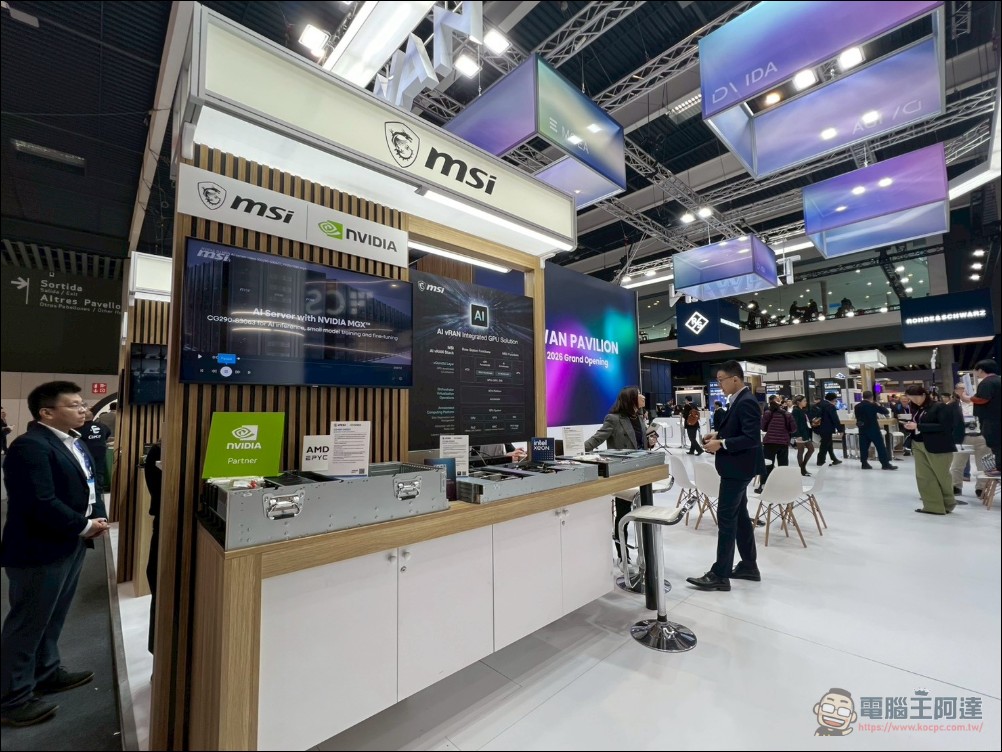 MSI 於 MWC 2026 攜手 NVIDIA 發布 AI-vRAN 解決方案,以單一架構重塑 5G 與未來網路佈局 - 電腦王阿達 MSI 於 MWC 2026 攜手 NVIDIA 發布 AI-vRAN 解決方案,以單一架構重塑 5G 與未來網路佈局 - 電腦王阿達