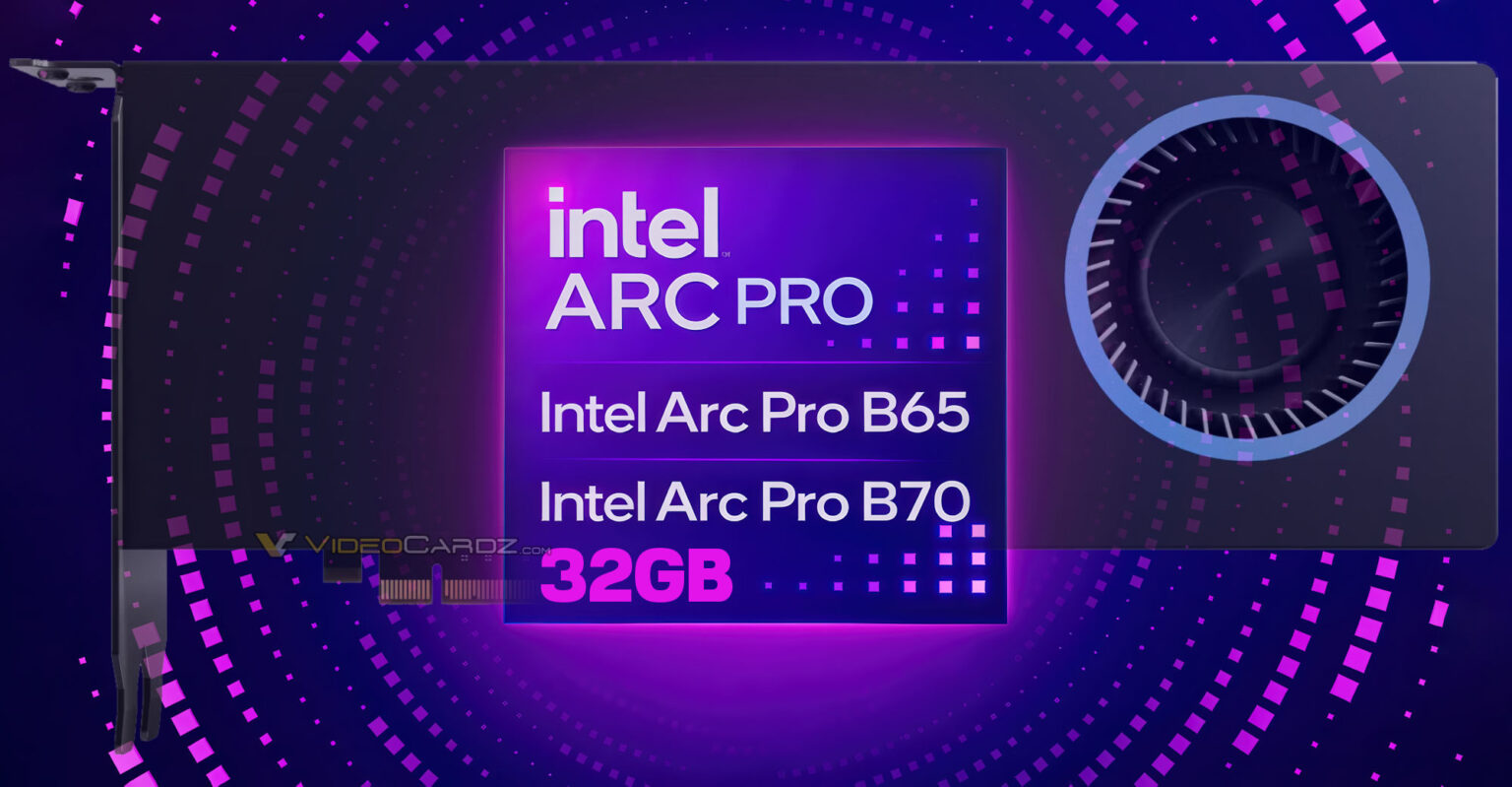 32GB 顯存成標配：英特爾 Arc Pro B70/B65 工作站顯卡定檔 3 月 25 日發布，滿血 Battlemage 架構進軍 AI 運算市場 - 電腦王阿達