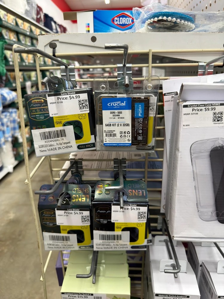 也太香!網友在清倉店挖到 Crucial 64GB DDR5 記憶體,用不到台幣 230 元就入手 - 電腦王阿達 也太香!網友在清倉店挖到 Crucial 64GB DDR5 記憶體,用不到台幣 230 元就入手 - 電腦王阿達