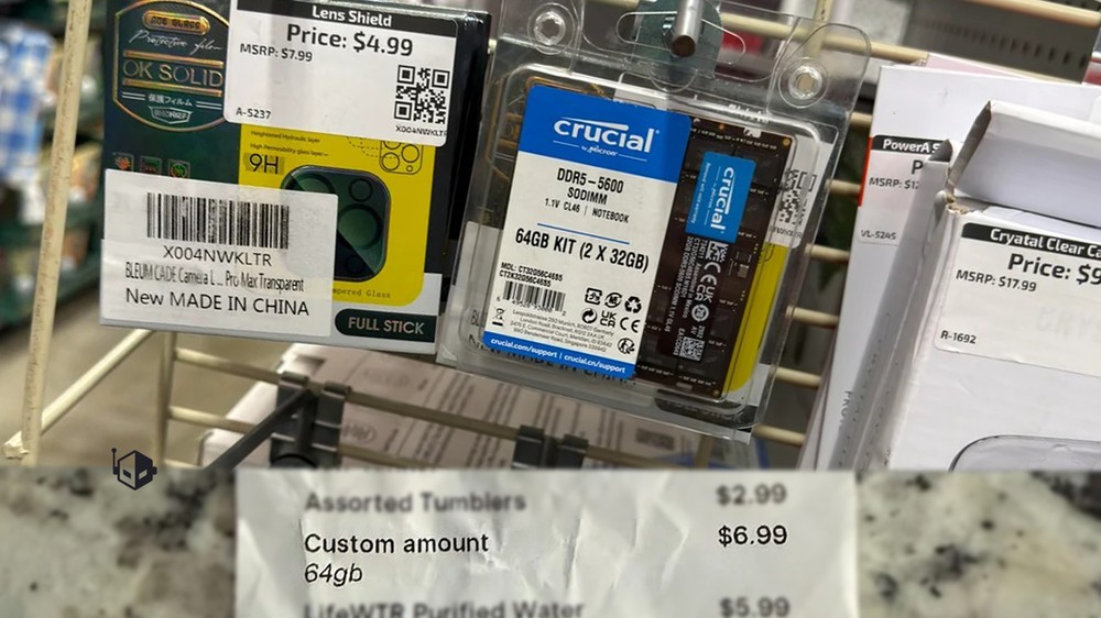 也太香!網友在清倉店挖到 Crucial 64GB DDR5 記憶體,用不到台幣 230 元就入手 - 電腦王阿達 也太香!網友在清倉店挖到 Crucial 64GB DDR5 記憶體,用不到台幣 230 元就入手 - 電腦王阿達