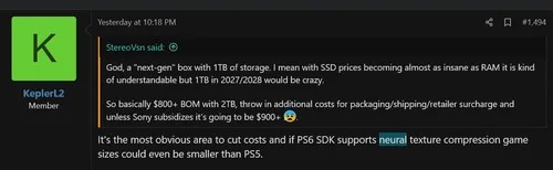 PS6 最新爆料:只有數位版且搭載 1TB SSD、導入 AI 壓縮技術、售價 - 電腦王阿達 PS6 最新爆料:只有數位版且搭載 1TB SSD、導入 AI 壓縮技術、售價 - 電腦王阿達
