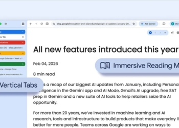 兩大實用新功能上線！Chrome 正式推出「垂直分頁」與「閱讀模式」