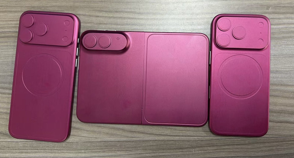 iPhone 18 Pro 與 iPhone Fold 模型機曝光!摺疊 iPhone 可能沒有 MagSafe - 電腦王阿達 iPhone 18 Pro 與 iPhone Fold 模型機曝光!摺疊 iPhone 可能沒有 MagSafe - 電腦王阿達