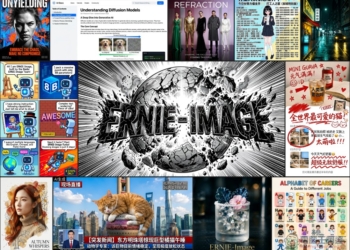 百度開源 8B 文生圖模型 ERNIE-Image：24GB 顯卡就能跑，文字渲染與海報排版領先同級