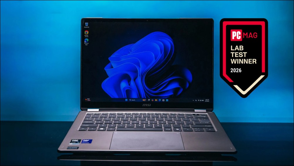 續航之王誕生!外媒實測近 200 款筆電:MSI Prestige 14 Flip AI+ 以 42 小時續航奪冠 - 電腦王阿達 續航之王誕生!外媒實測近 200 款筆電:MSI Prestige 14 Flip AI+ 以 42 小時續航奪冠 - 電腦王阿達