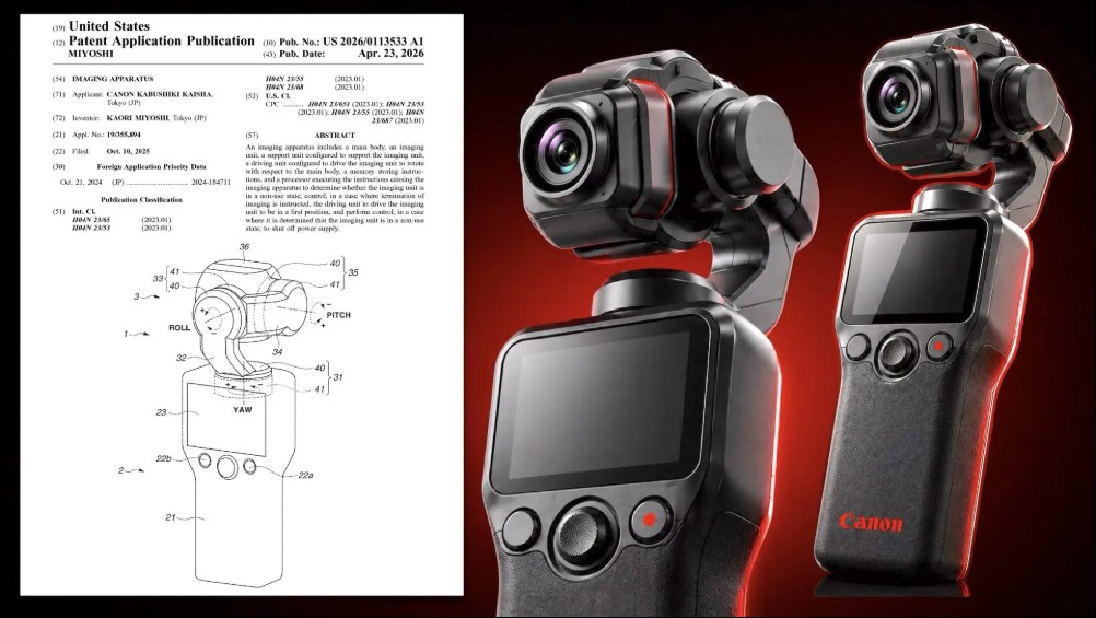 佳能全新雲台相機專利曝光!正面挑戰大疆 Pocket 4、 Insta360 Luna Ultra - 電腦王阿達 佳能全新雲台相機專利曝光!正面挑戰大疆 Pocket 4、 Insta360 Luna Ultra - 電腦王阿達