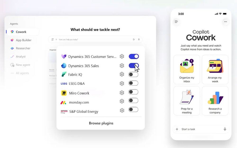 微軟將 Copilot Cowork 帶到 iOS 和 Android 平台,還新增功能和外掛 - 電腦王阿達 微軟將 Copilot Cowork 帶到 iOS 和 Android 平台,還新增功能和外掛 - 電腦王阿達