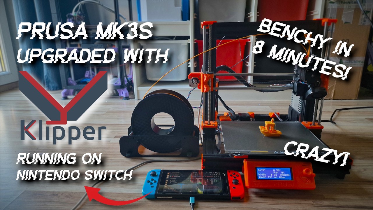 神!國外網友利用 Nintendo Switch 將老舊 3D 印表機的速度提升 90%,從 90 分鐘降到 8 分 41 秒 - 電腦王阿達 神!國外網友利用 Nintendo Switch 將老舊 3D 印表機的速度提升 90%,從 90 分鐘降到 8 分 41 秒 - 電腦王阿達