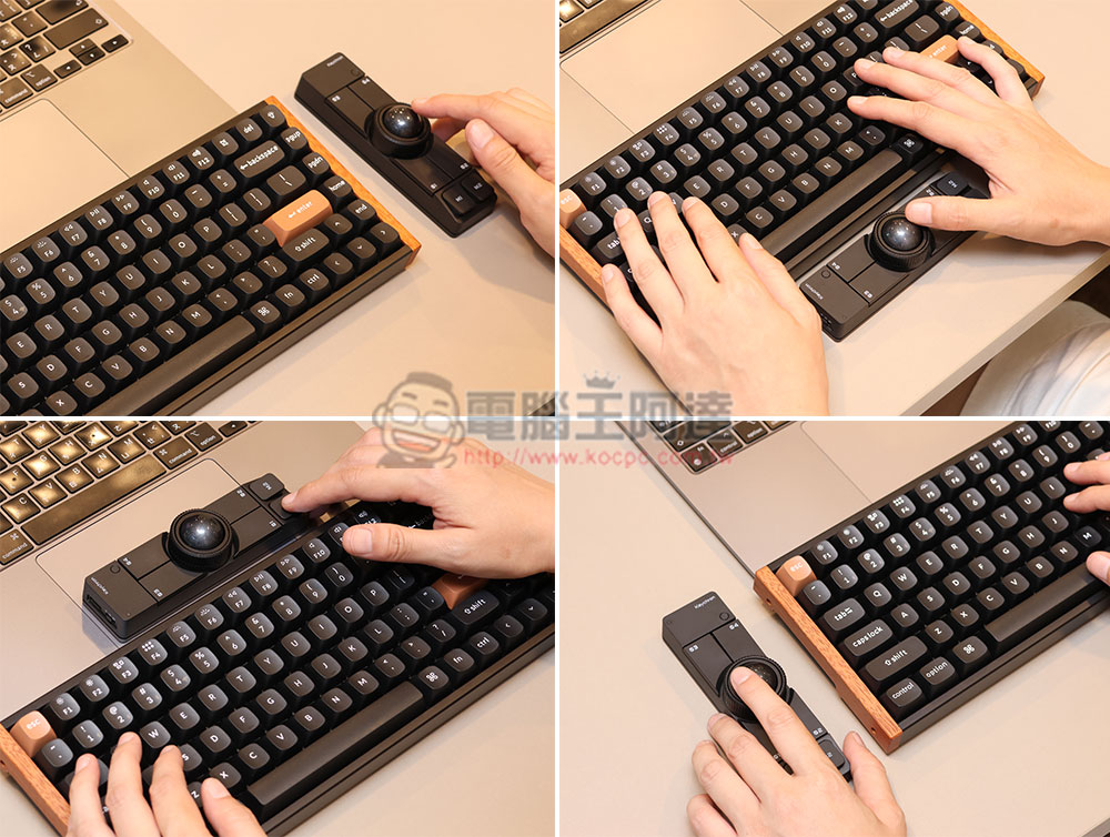 Keychron Nape Pro 軌跡球開箱實測:「滑鼠手」不纏身,動動手指工作效率日行千里 - 電腦王阿達 Keychron Nape Pro 軌跡球開箱實測:「滑鼠手」不纏身,動動手指工作效率日行千里 - 電腦王阿達