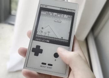 工程師用ESP32-S3加M5 Paper S3電子紙螢幕打造出60FPS的Game Boy模擬器