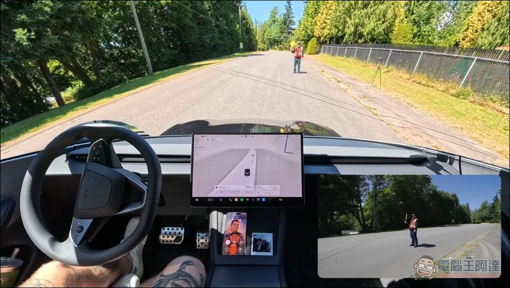 實測特斯拉 FSD v14.3.4:反應速度僅 234 毫秒超越賽車手,但膠帶橫在路中間卻看不見 - 電腦王阿達 實測特斯拉 FSD v14.3.4:反應速度僅 234 毫秒超越賽車手,但膠帶橫在路中間卻看不見 - 電腦王阿達