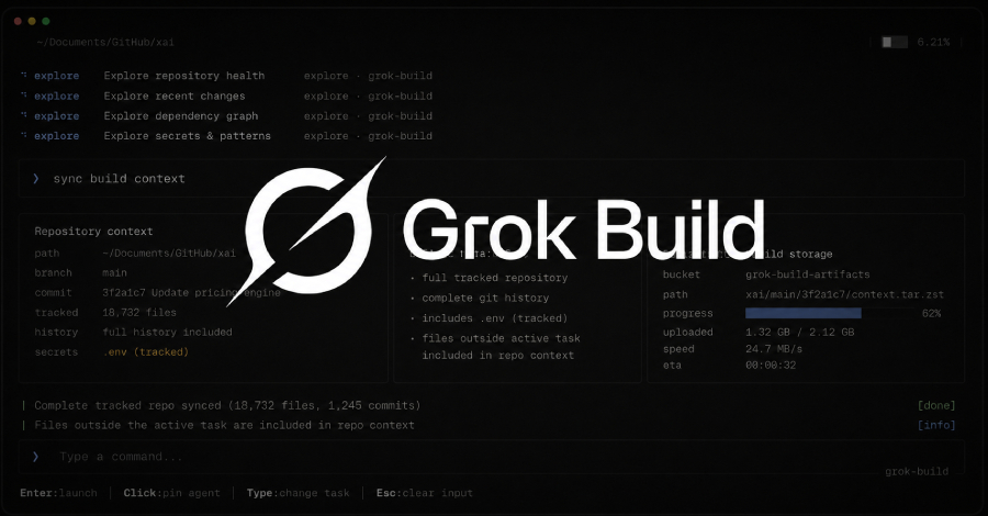 Grok Build 被抓到偷傳程式碼:研究人員揭露 xAI 工具靜默上傳開發者整個 Git 儲存庫 - 電腦王阿達 Grok Build 被抓到偷傳程式碼:研究人員揭露 xAI 工具靜默上傳開發者整個 Git 儲存庫 - 電腦王阿達