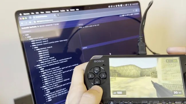22 歲老掌機的奇蹟!國外神人成功在 PSP 運行《絕對武力》,還跑出順暢的 60 FPS - 電腦王阿達 22 歲老掌機的奇蹟!國外神人成功在 PSP 運行《絕對武力》,還跑出順暢的 60 FPS - 電腦王阿達