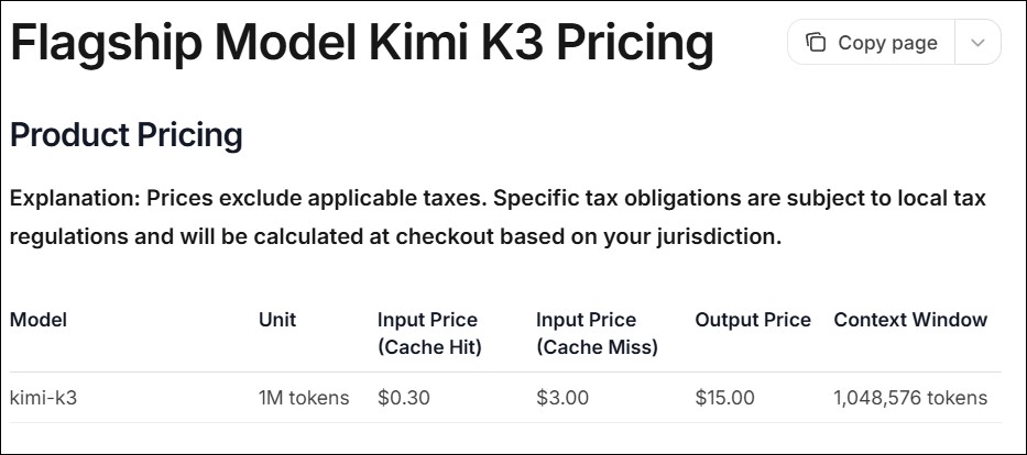 最強開源模型 Kimi K3 登頂前端程式碼競技場:網友反餽表現超越 Claude Fable 5 與 GPT-5.6 Sol - 電腦王阿達 最強開源模型 Kimi K3 登頂前端程式碼競技場:網友反餽表現超越 Claude Fable 5 與 GPT-5.6 Sol - 電腦王阿達
