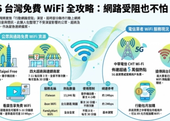 2026年台灣免費WiFi服務全攻略
