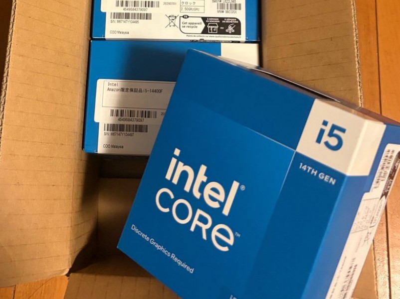 日本網友在 Amazon 下單一顆 Intel Core i5 竟收到五顆,還主動退回四顆 - 電腦王阿達 日本網友在 Amazon 下單一顆 Intel Core i5 竟收到五顆,還主動退回四顆 - 電腦王阿達