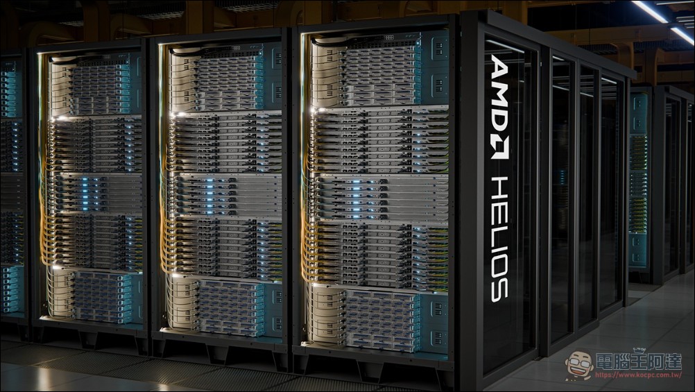 AMD Advancing AI 2026:Helios 機櫃級 AI 系統正式量產,Anthropic、OpenAI、Meta 聯手打造兆瓦級算力部署 - 電腦王阿達 AMD Advancing AI 2026:Helios 機櫃級 AI 系統正式量產,Anthropic、OpenAI、Meta 聯手打造兆瓦級算力部署 - 電腦王阿達