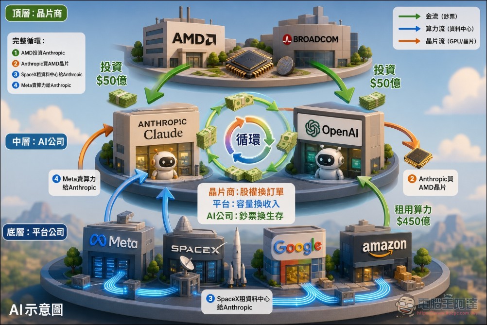 Meta 出租閒置算力的第一筆大客戶現身:Anthropic 砸百億向 Meta 租算力 - 電腦王阿達 Meta 出租閒置算力的第一筆大客戶現身:Anthropic 砸百億向 Meta 租算力 - 電腦王阿達