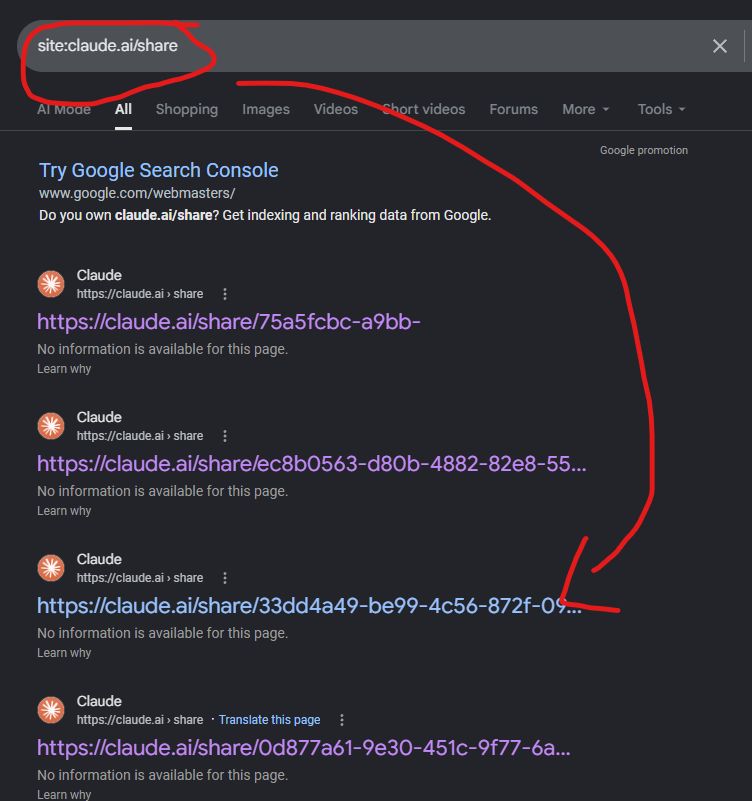 Claude 爆嚴重隱私問題,「分享」內容遭 Google 全面索引,API 金鑰與私密資訊全曝光 - 電腦王阿達 Claude 爆嚴重隱私問題,「分享」內容遭 Google 全面索引,API 金鑰與私密資訊全曝光 - 電腦王阿達