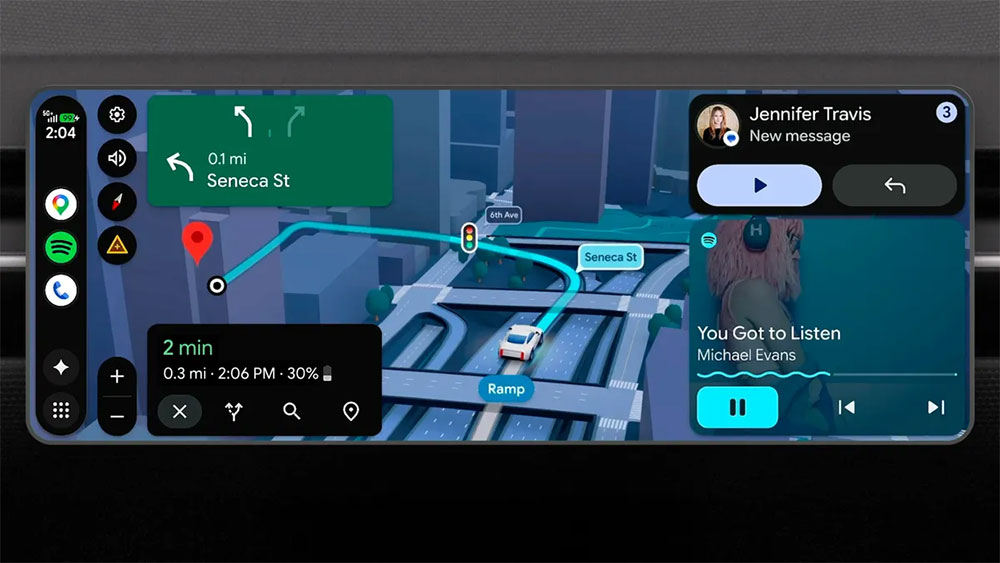 Google 地圖迄今最大規模的 Android Auto 升級正在推向更多用戶 - 電腦王阿達 Google 地圖迄今最大規模的 Android Auto 升級正在推向更多用戶 - 電腦王阿達