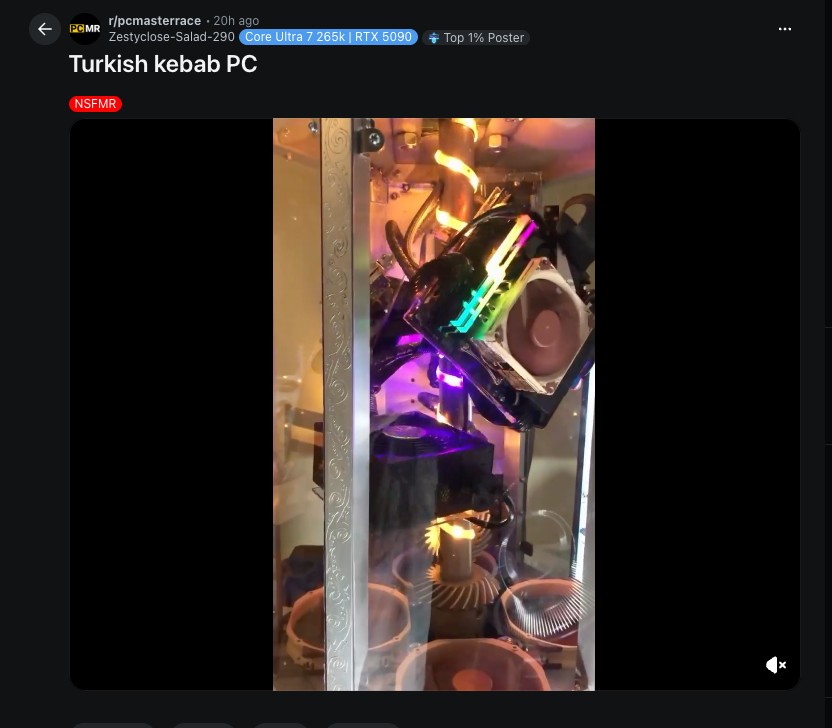超硬核改裝!國外玩家打造出「土耳其烤肉串 PC」,主機板、顯卡都會跟著轉 - 電腦王阿達 超硬核改裝!國外玩家打造出「土耳其烤肉串 PC」,主機板、顯卡都會跟著轉 - 電腦王阿達