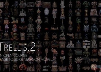微軟開源 TRELLIS.2：一張照片 3 秒生出高品質 3D 模型，完整 PBR 材質直接匯入 Unity、Blender