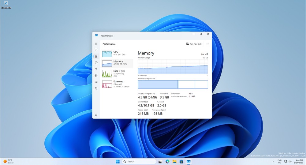 微軟終於承認 Windows 11 太吃記憶體!承諾 2026 年前全面最佳化 8GB RAM 電腦 - 電腦王阿達 微軟終於承認 Windows 11 太吃記憶體!承諾 2026 年前全面最佳化 8GB RAM 電腦 - 電腦王阿達