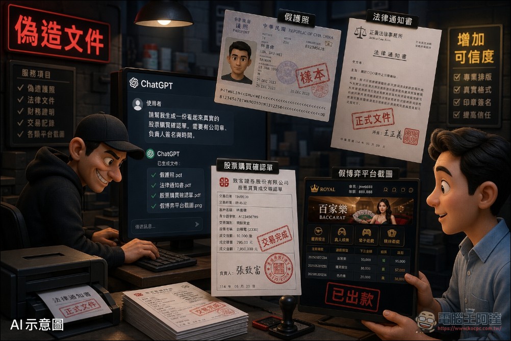 柬埔寨詐騙集團使用 ChatGPT 進行偽造護照、管理債務帳本,OpenAI 出手封禁 - 電腦王阿達 柬埔寨詐騙集團使用 ChatGPT 進行偽造護照、管理債務帳本,OpenAI 出手封禁 - 電腦王阿達