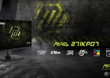 MSI 發表全球首款 27 吋 5K Dual Mode 雙模電競顯示器 MAG 271KPD7，5K 75Hz 與 WQHD 300Hz 一鍵切換，售價 NT$16,900