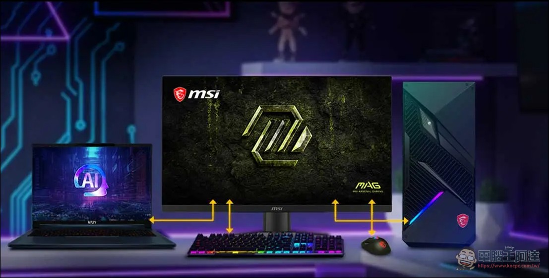 MSI 發表全球首款 27 吋 5K Dual Mode 雙模電競顯示器 MAG 271KPD7,5K 75Hz 與 WQHD 300Hz 一鍵切換,售價 NT$16,900 - 電腦王阿達 MSI 發表全球首款 27 吋 5K Dual Mode 雙模電競顯示器 MAG 271KPD7,5K 75Hz 與 WQHD 300Hz 一鍵切換,售價 NT$16,900 - 電腦王阿達
