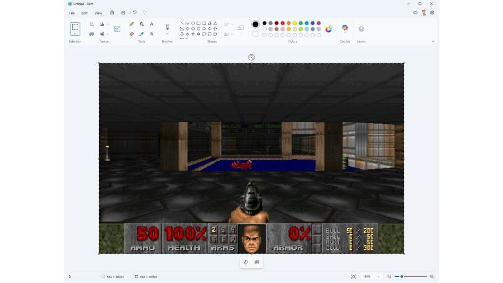 萬物皆可Doom!微軟技術人員將《毀滅戰士》搬上「小畫家」 - 電腦王阿達 萬物皆可Doom!微軟技術人員將《毀滅戰士》搬上「小畫家」 - 電腦王阿達