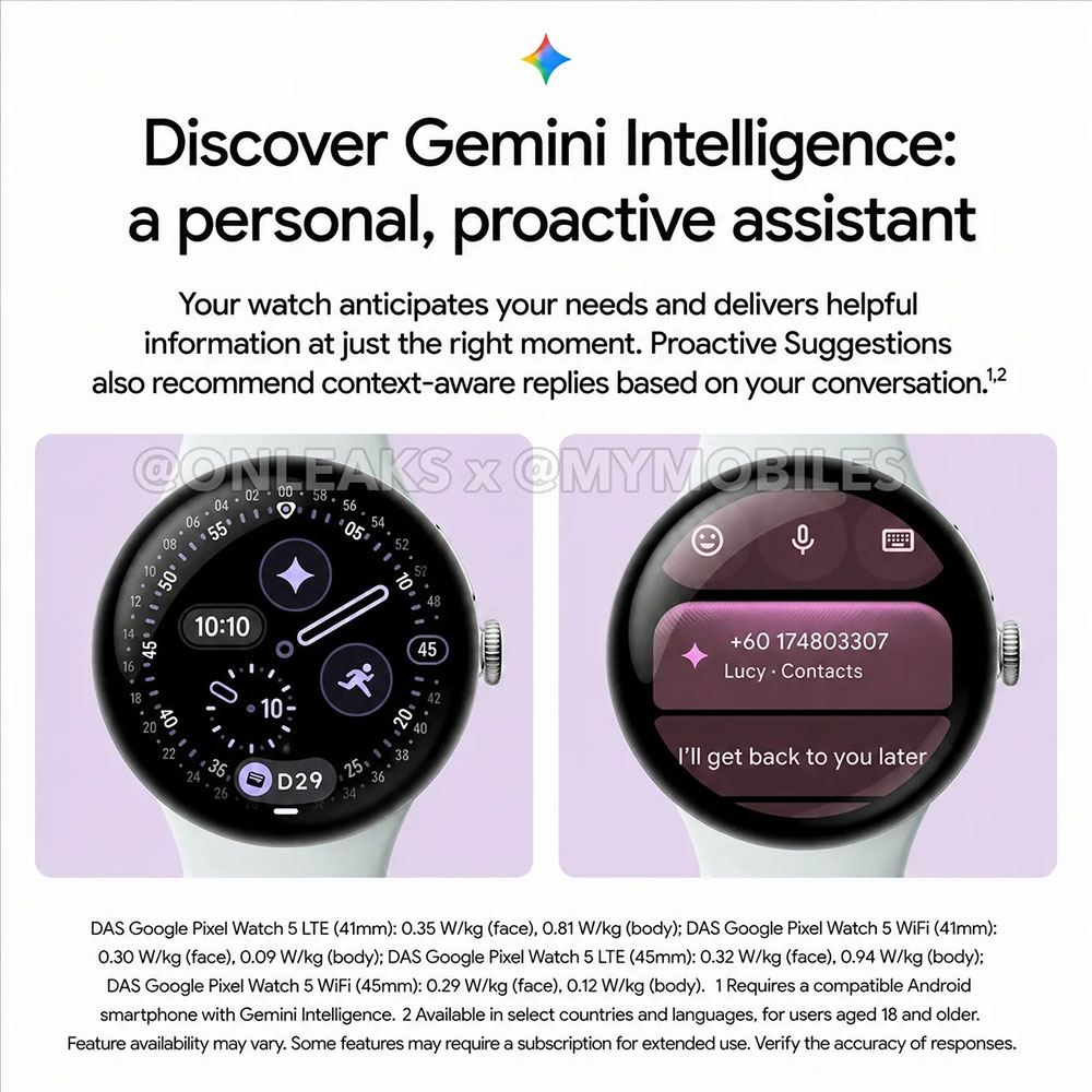 在 Google 發表會之前,Pixel Watch 5 完整圖片已經洩漏 - 電腦王阿達 在 Google 發表會之前,Pixel Watch 5 完整圖片已經洩漏 - 電腦王阿達